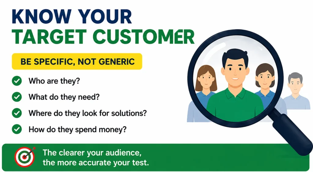 2. Define Your Target Customer