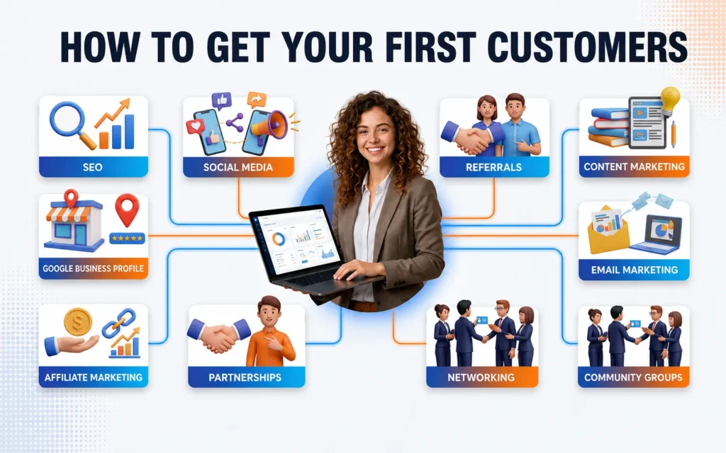 how to Get Your First Customers