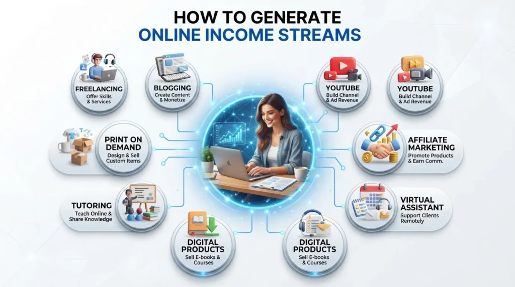 Online Business Ideas for ladies/women