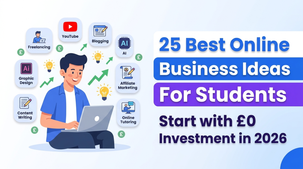 25 Best Online Business Ideas for Students Without Investment