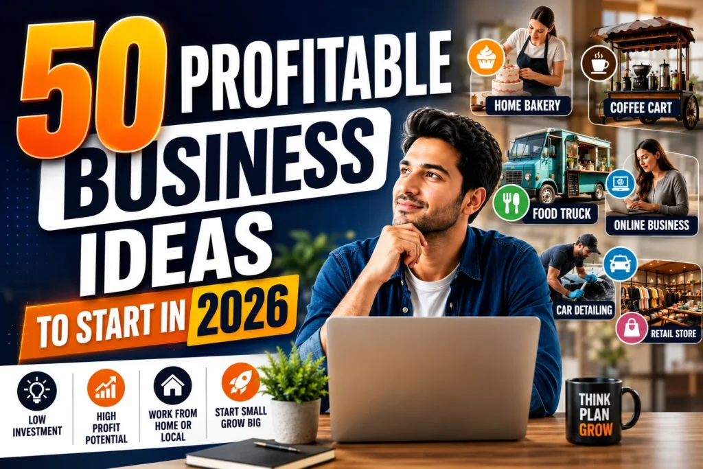 Idea for Small Business: 50 Profitable Business Ideas to Start in 2026 