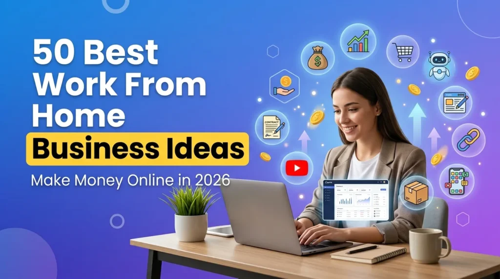 50 Home Business Ideas to Make Money online in 2026