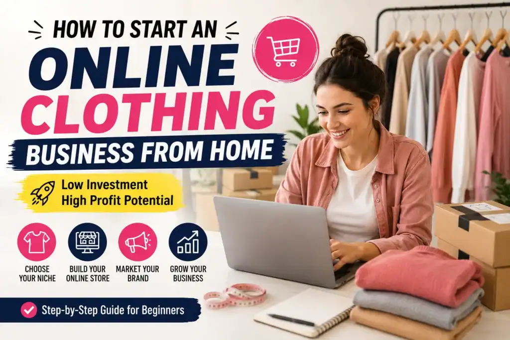 How to Start an Online Clothing Business from Home